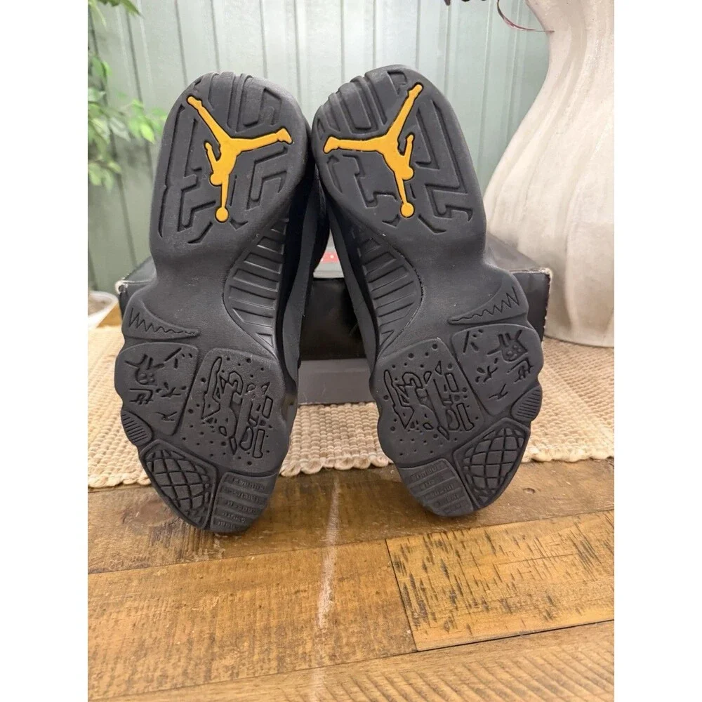 Air Jordan 9 Retro Black University Gold CT8019-070 Mens 9.5 w/ Box